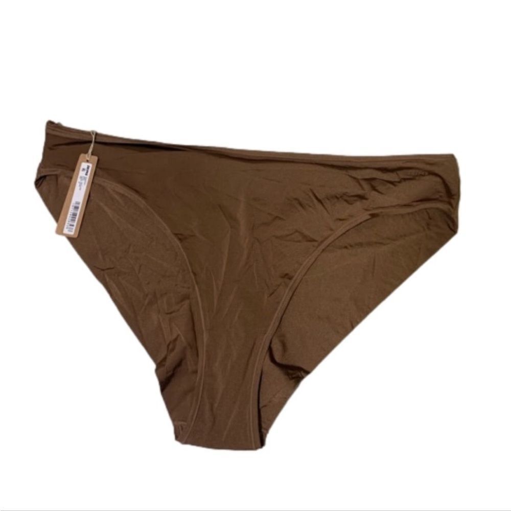 Skims NEW 4X Jasper Brown Body Brief‎ Panties